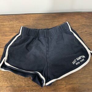 Brandy Melville Navy Blue Shorts with White Trim